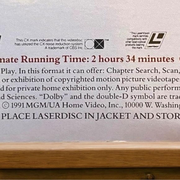 VINTAGE 1991 West Side Story LaserDisc - Deluxe Letter-Box Edition - 2-Disc Set - Picture 8 of 12